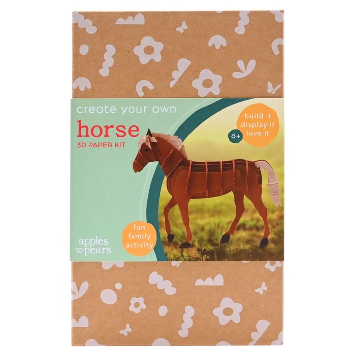 Horse 3D Paper Craft DIY Kit