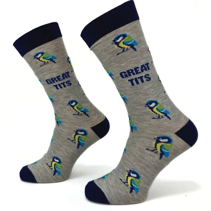 Great Tits Socks – Size 7 – 11
