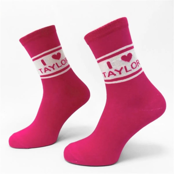I Heart Taylor Socks – Size 4 – 8