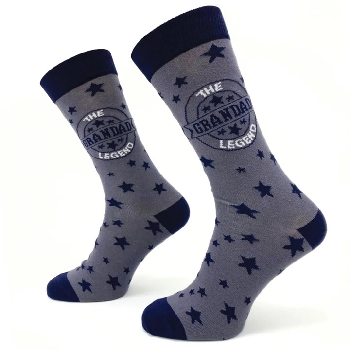 Grandad The Legend Socks – Size 7 – 11
