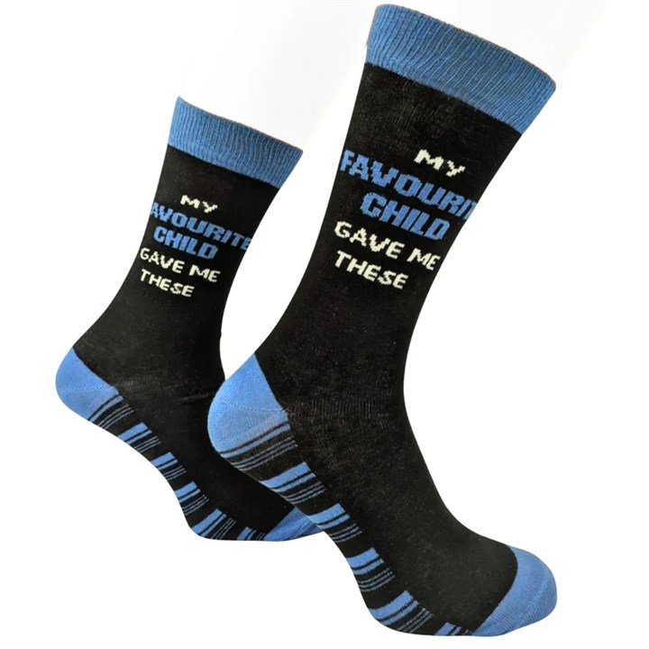 My Favourite Child Gave Me These Socks – Size 7 – 11