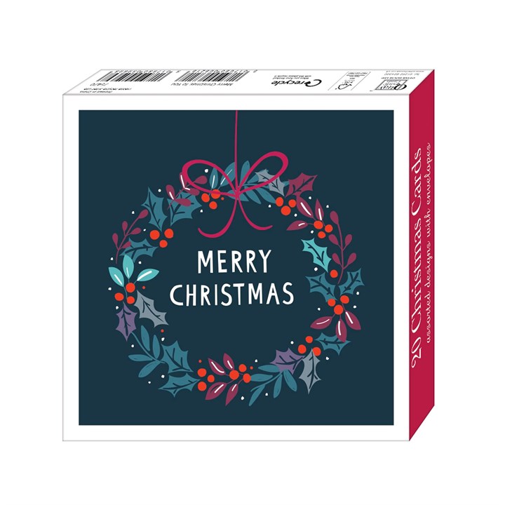 Merry Christmas To You, 20 Large Christmas Cards