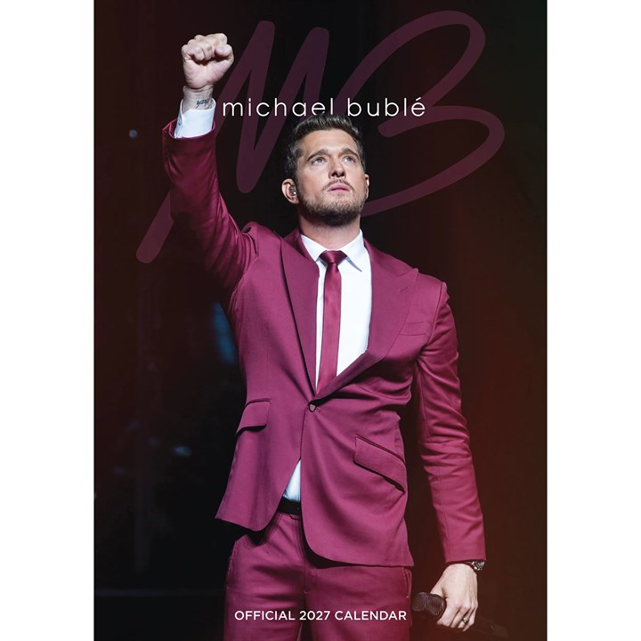 Michael Buble A3 Calendar 2027