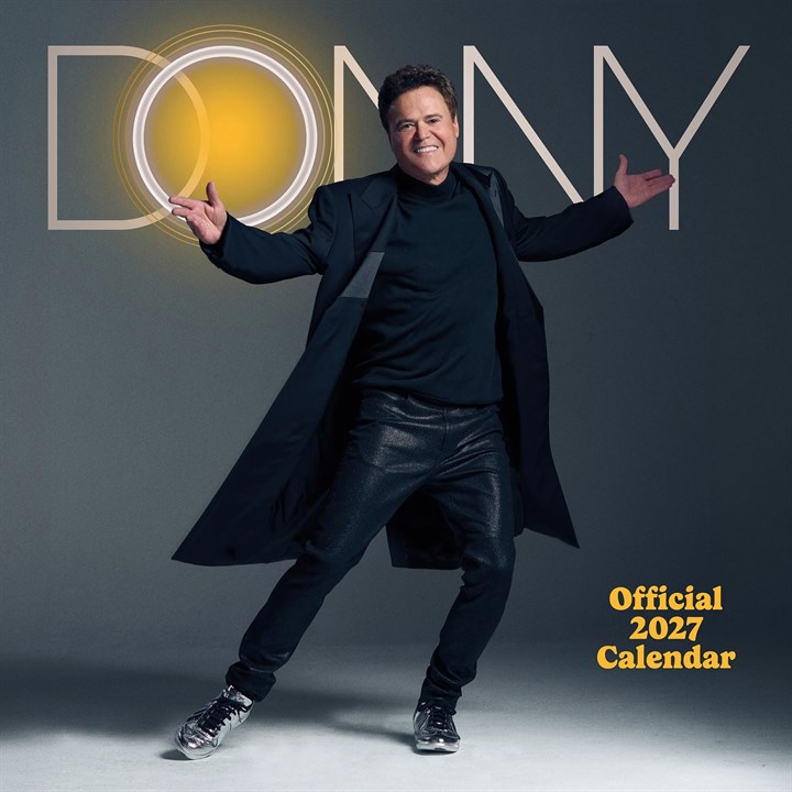 Donny Osmond Calendar 2027