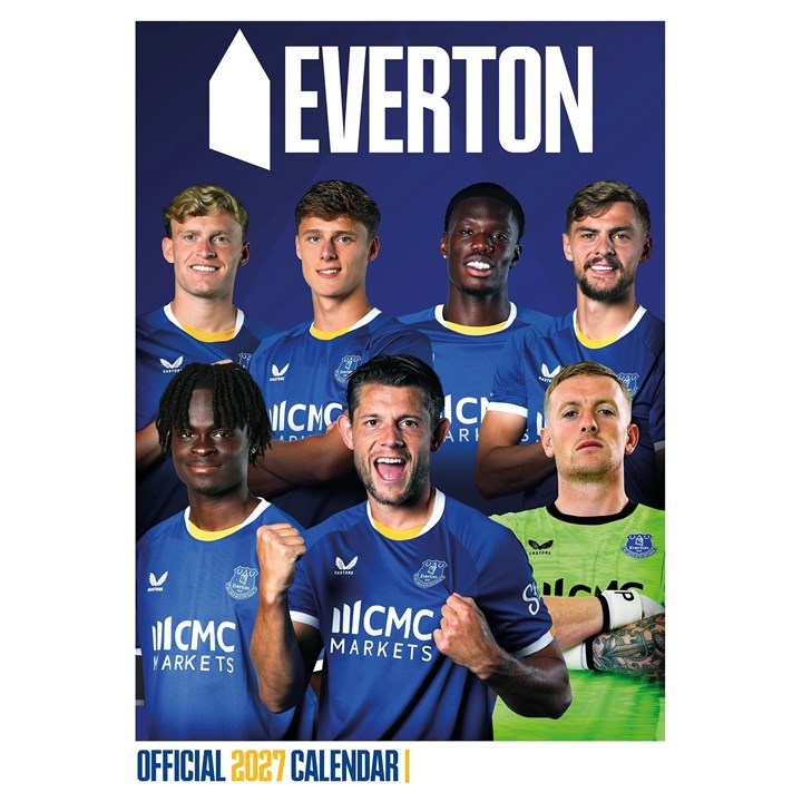 Everton FC A3 Calendar 2027
