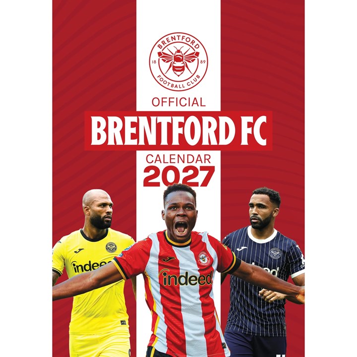 Brentford FC A3 Calendar 2027
