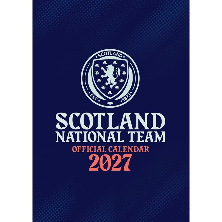 Scotland Football A3 Calendar 2027
