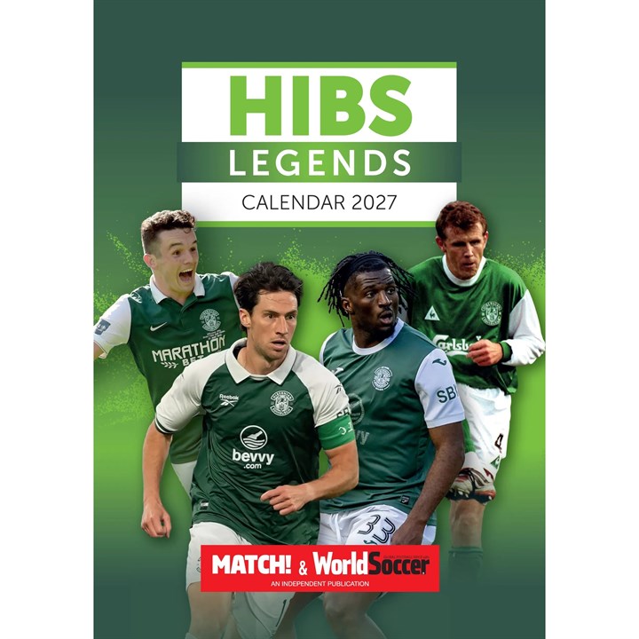 Hibernian FC Legends A3 Calendar 2027