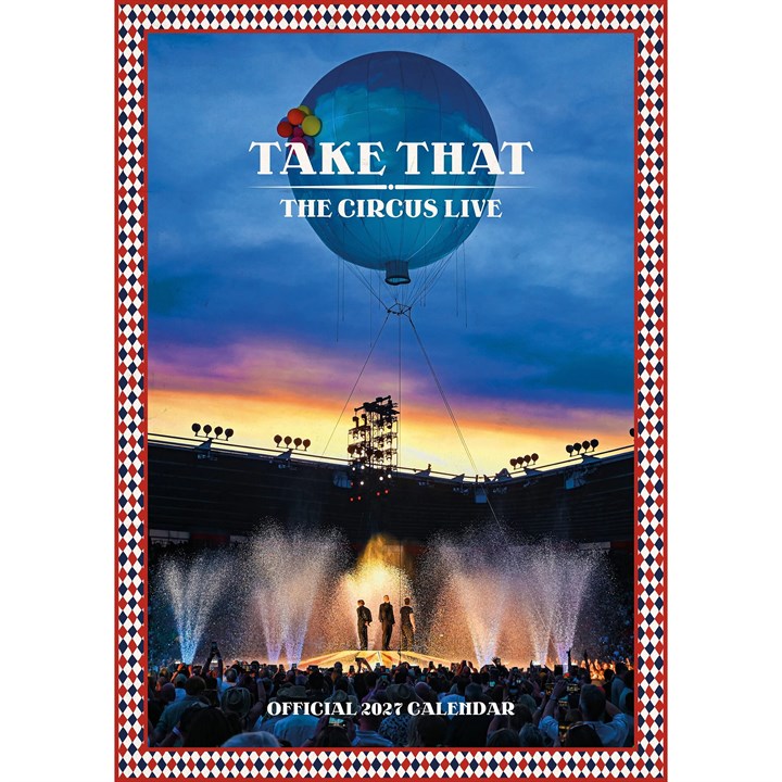 Take That A3 Calendar 2027