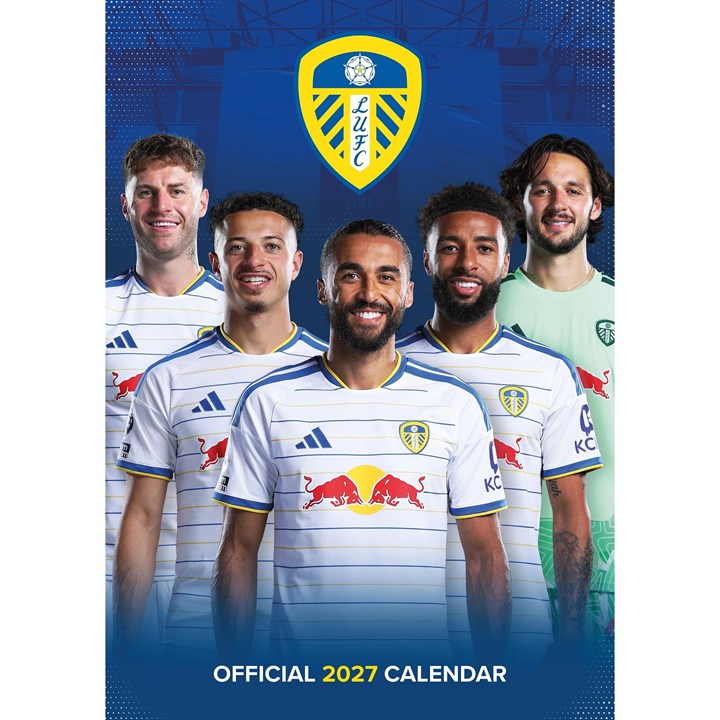 Leeds United FC A3 Calendar 2027