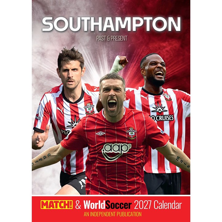 Southampton FC Past & Present A3 Calendar 2027
