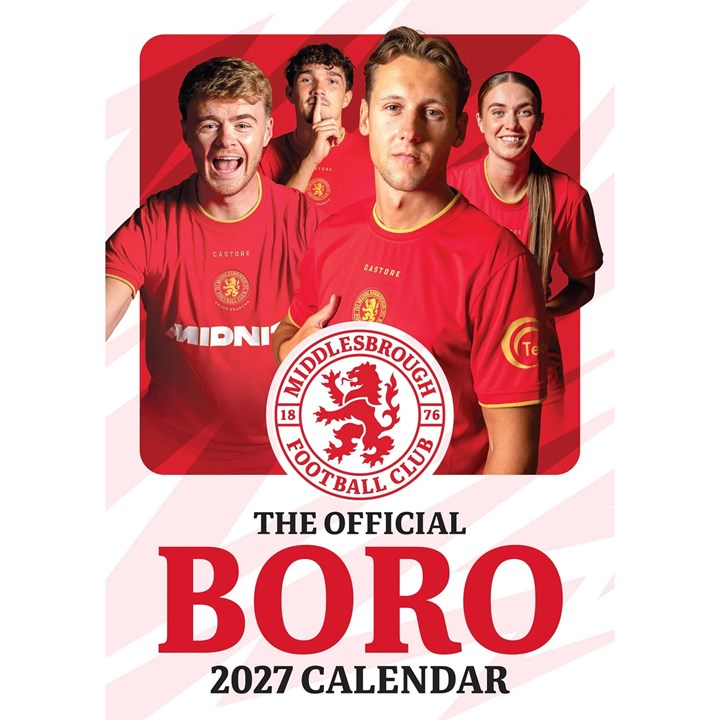 Middlesbrough FC A3 Calendar 2027