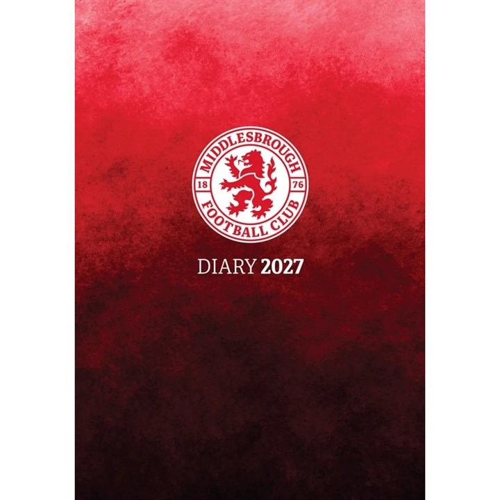 Middlesbrough FC A5 Diary 2027