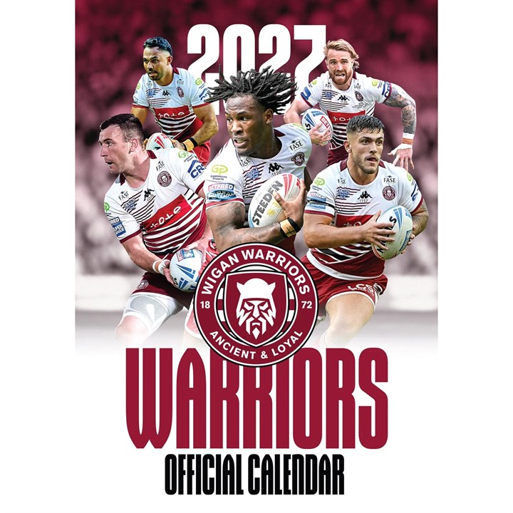 Wigan Warriors A3 Calendar 2027