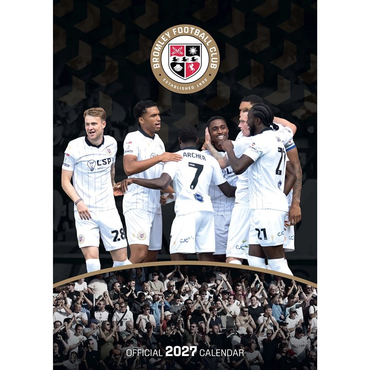 Bromley FC A3 Calendar 2027