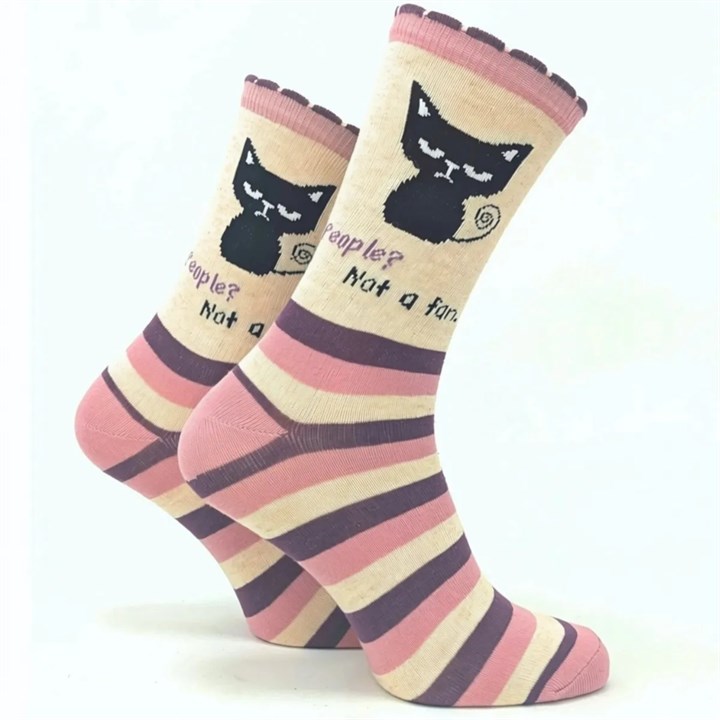People? Not a Fan Socks – Size 4 – 8