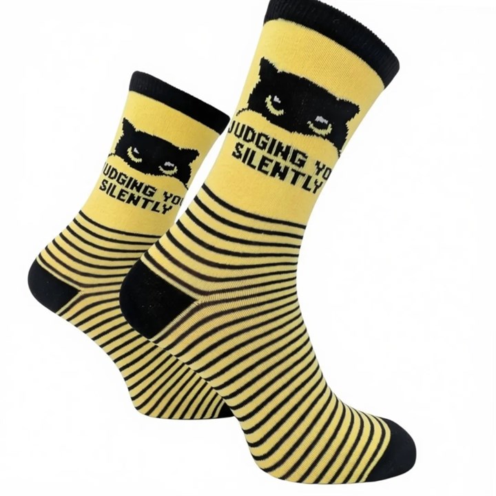 Judging You Silently Socks – Size 4 – 8