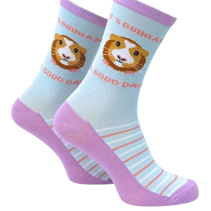 It’s Guinea Be a Good Day Socks – Size 4 – 8