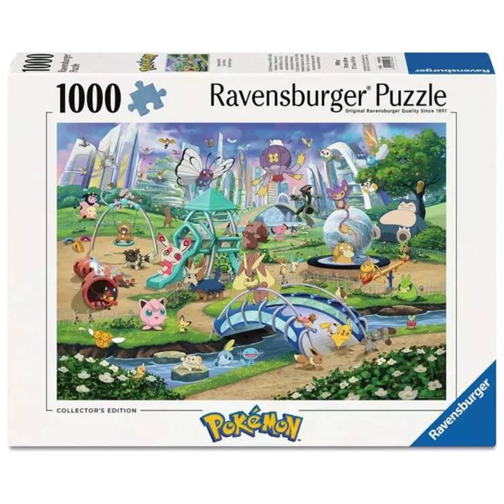 Ravensburger, Pokémon Eevee & Park Collector’s Jigsaw