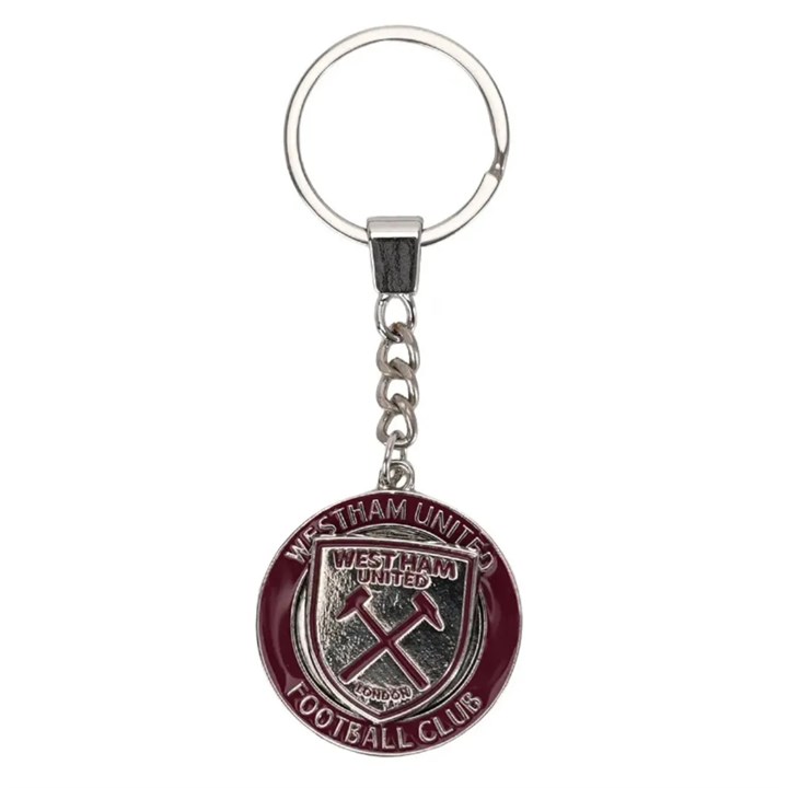 West Ham United FC Fidget Spinning Keyring