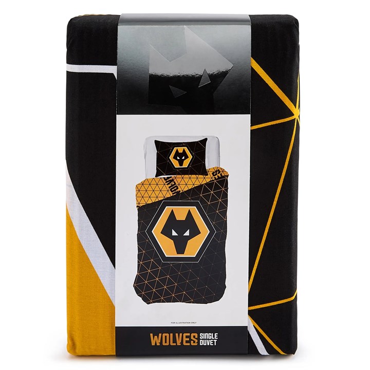 Wolverhampton Wanderers FC Single Duvet Set