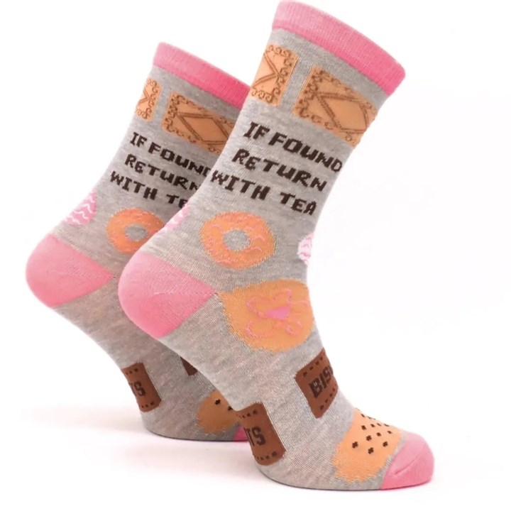 If Found Return With Tea Socks – Size 4 – 8
