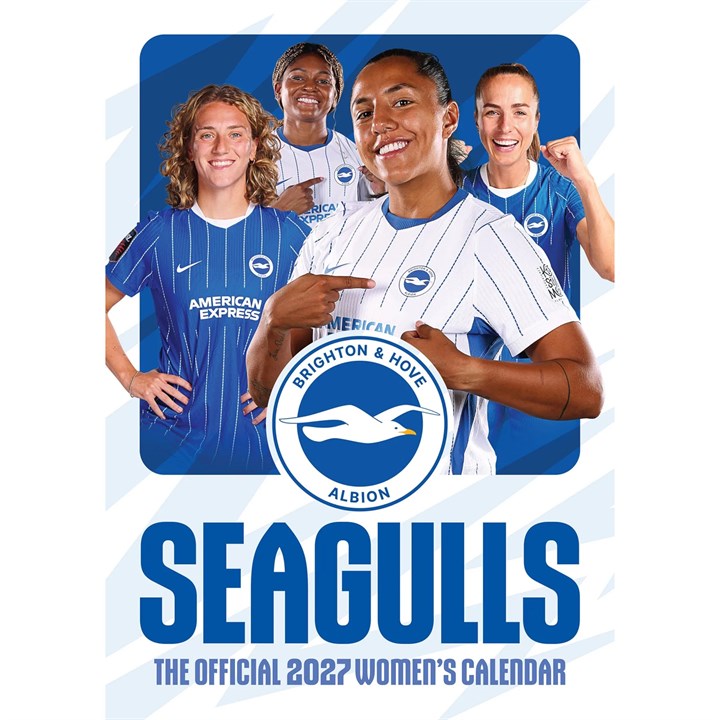 Brighton & Hove Albion FC Woman A3 Calendar 2027