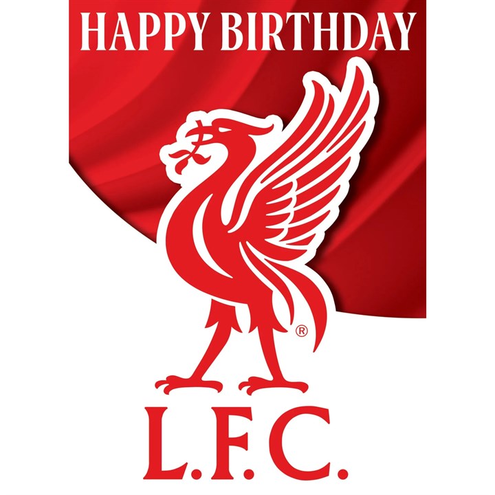 Liverpool FC LFC Birthday Card
