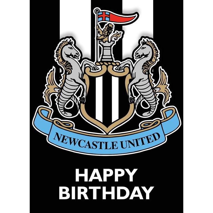 Newcastle United FC NUFC Birthday Card