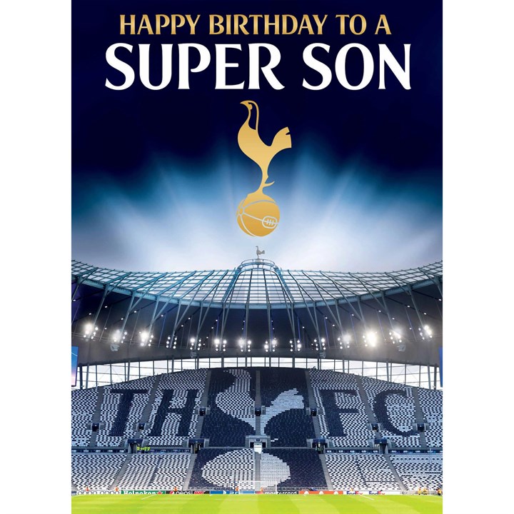 Tottenham Hotspur FC Son Birthday Card