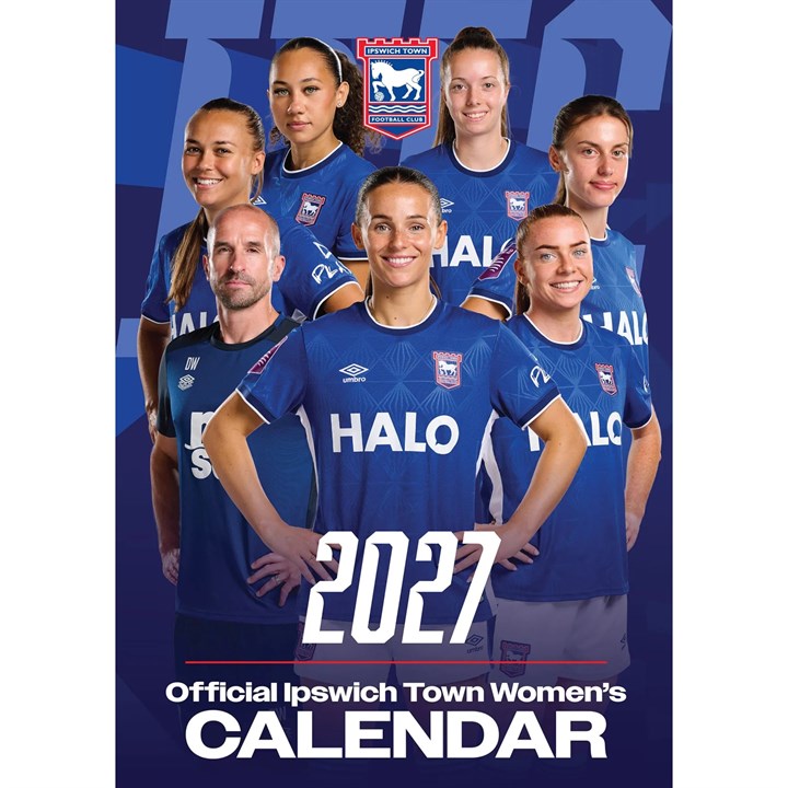 Ipswich Town FC Women A3 Calendar 2027