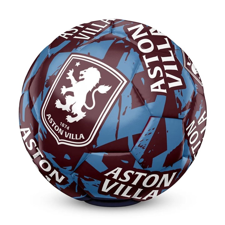 Aston Villa FC Graffiti Football Size 5 Deflated